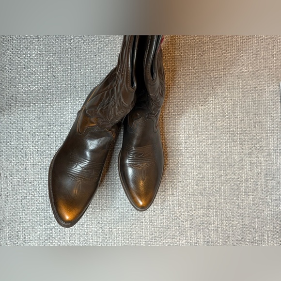 Simons Brown Western Ankle Boots – Size EU 40 (Brand New) - Picture 10 of 15